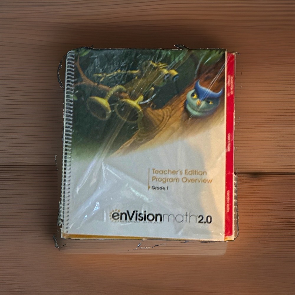 Homeschooling enVision math 2.0 Grade 1 Teacher's Edition 2017 Pearson Spiral